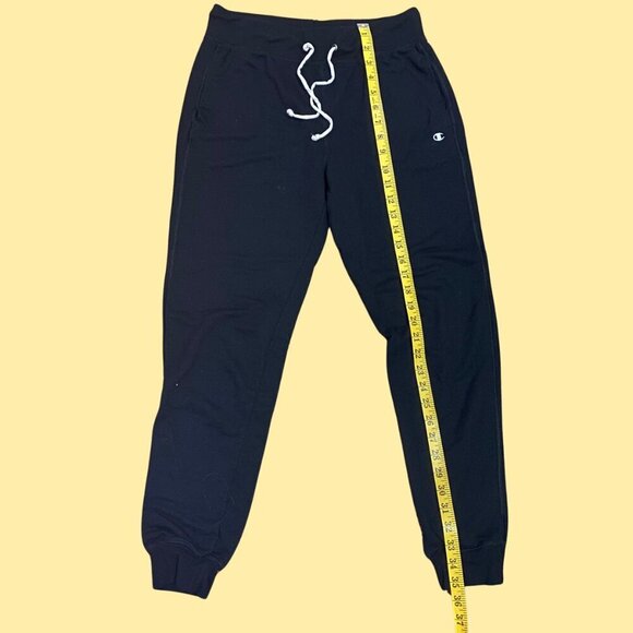 🏋️♀️ Champion Black Jogger Sweatpants - Size M | Comfy & Classic - Picture 4 of 8
